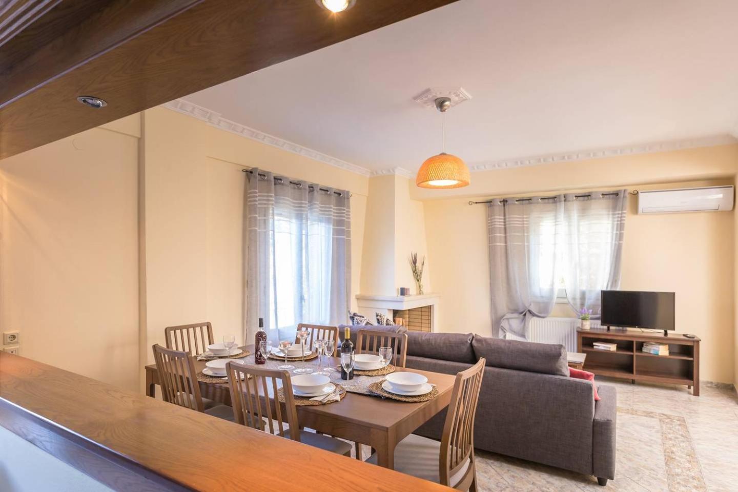 Spacious Maisonette - Roof Top View Of Corfu Port Mantouki Exterior foto