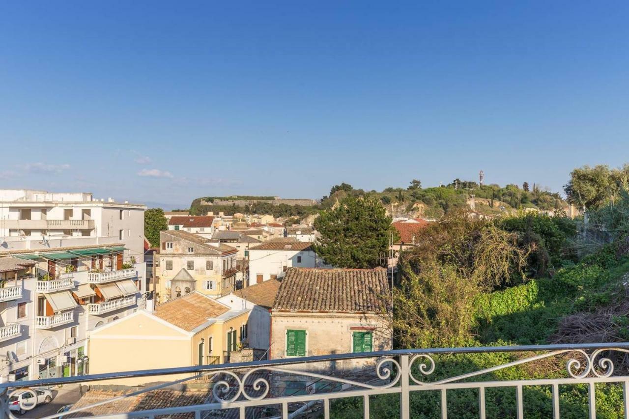 Spacious Maisonette - Roof Top View Of Corfu Port Mantouki Exterior foto